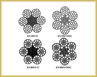 6X19类起重机用钢丝绳2