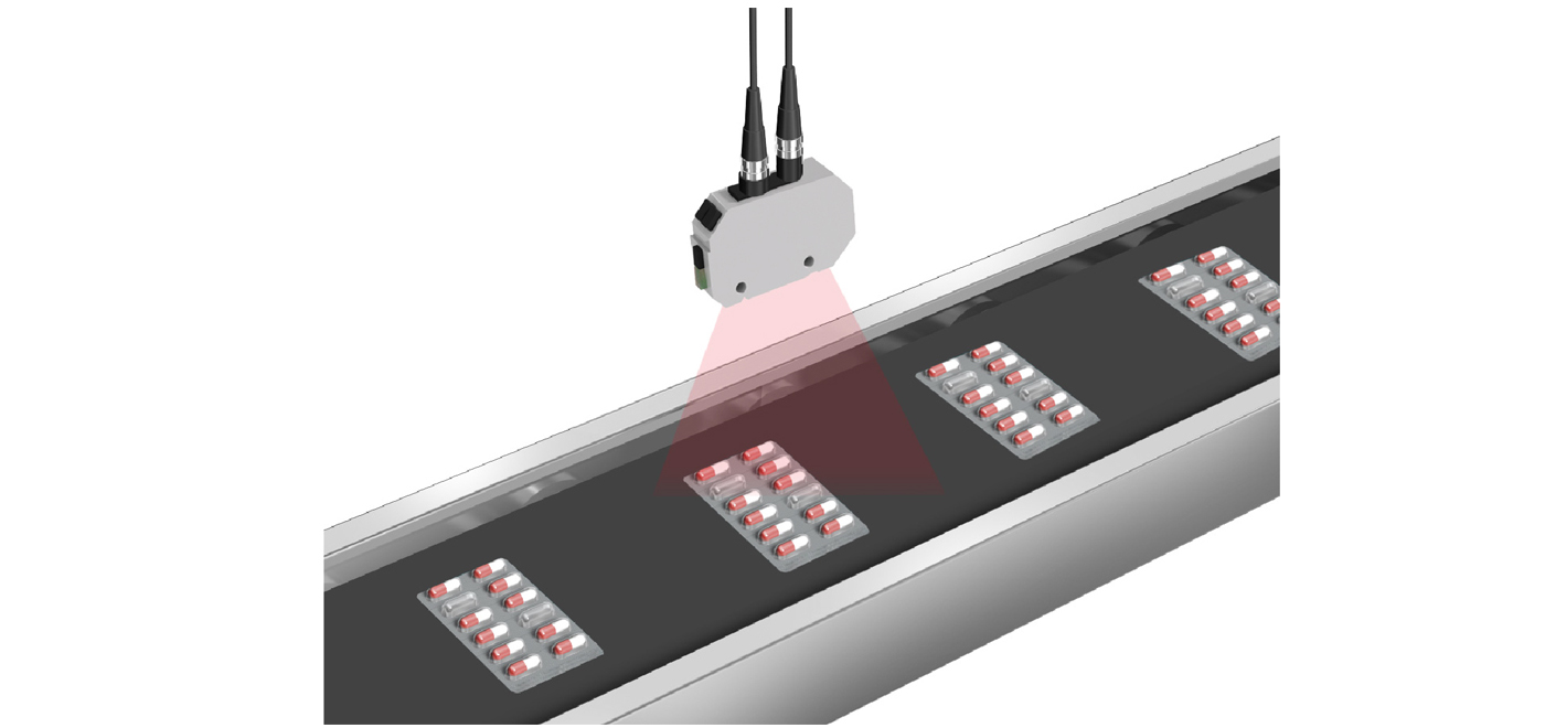 利用光电传感器，稳定检测药 片缺片和药盒有无情况