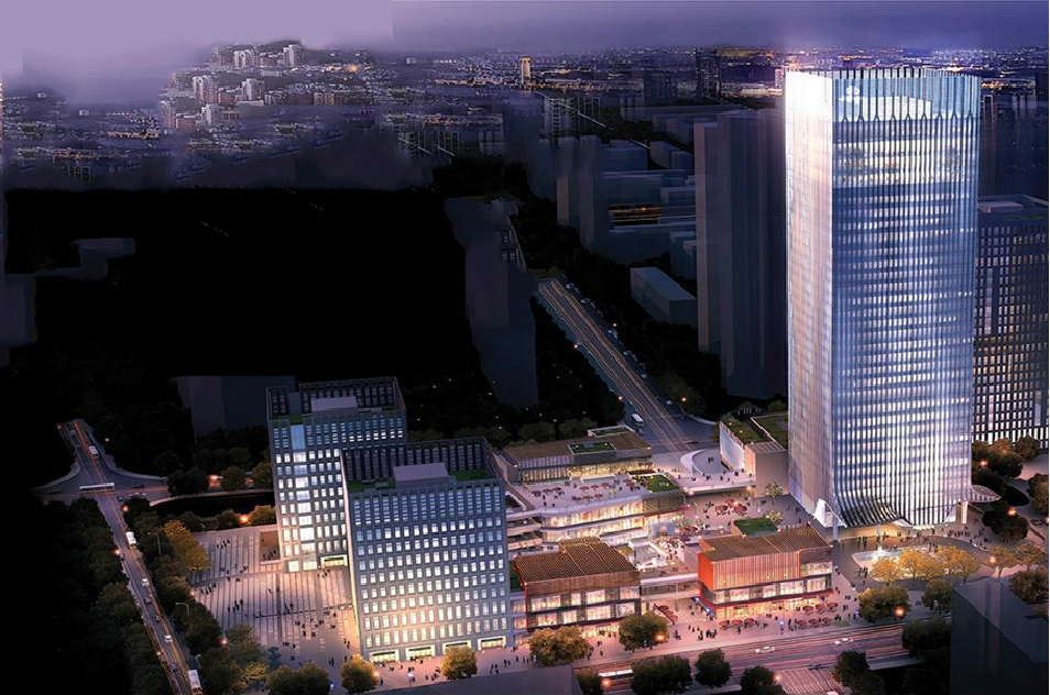 建设单位：重庆高科集团有限公司    建筑面积：170000㎡    项目业态：商业综合体