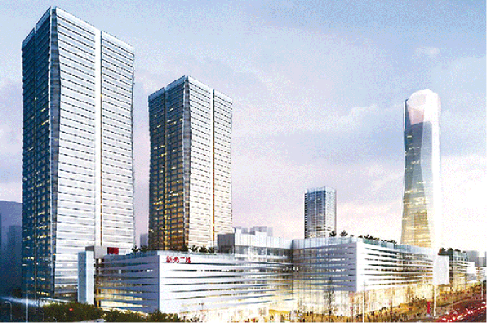 建设单位：中国建筑第八工程局西南分公司     建筑面积：740000㎡    项目业态：城市综合体