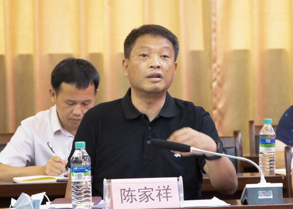 瑞金市医改办主任陈家祥一行莅临我院考察交流