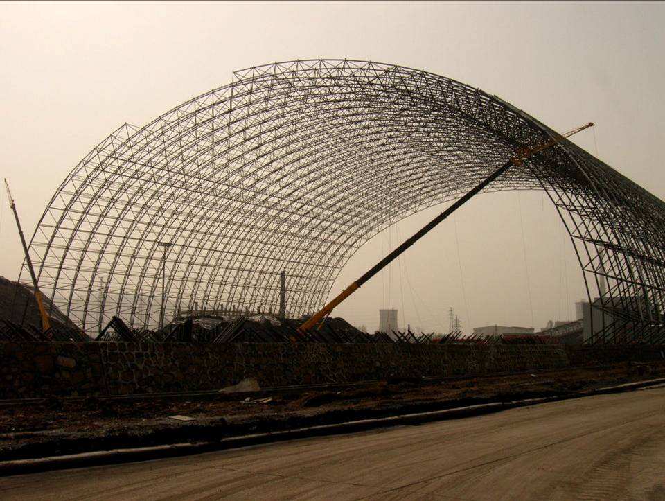 徐州干煤棚网架加工厂图片