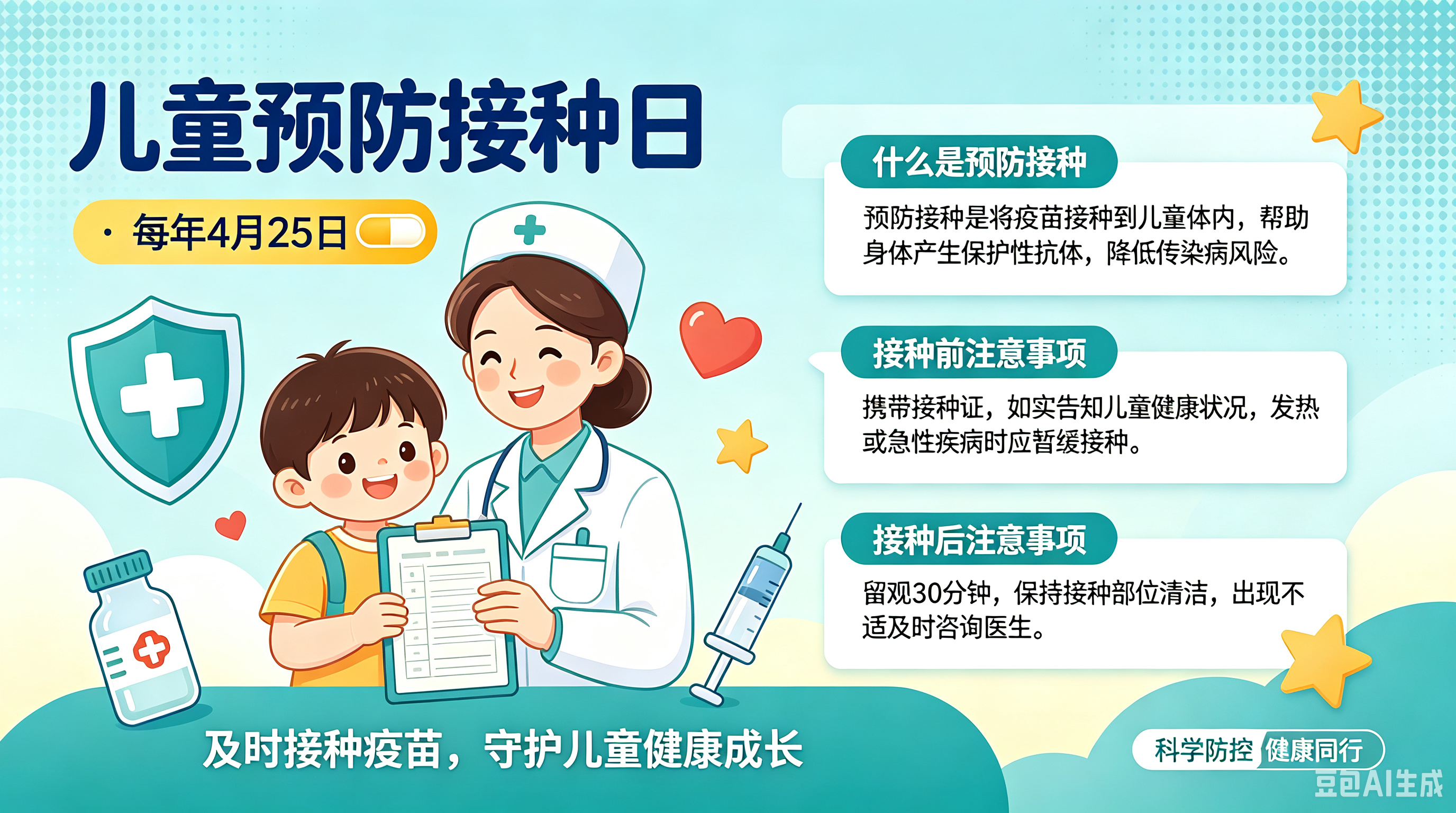 儿童预防接种日