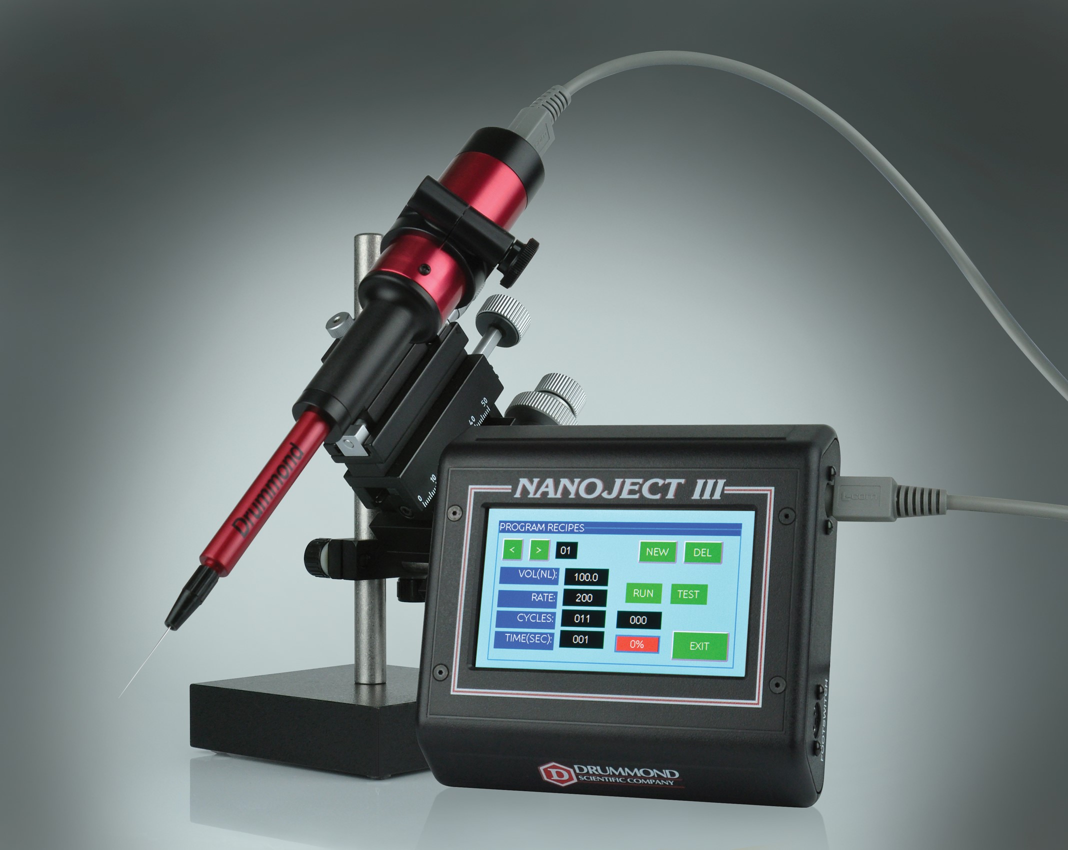 微电脑全自动显微注射器Nanoject III AutoNanoliter Injector上海苑胜