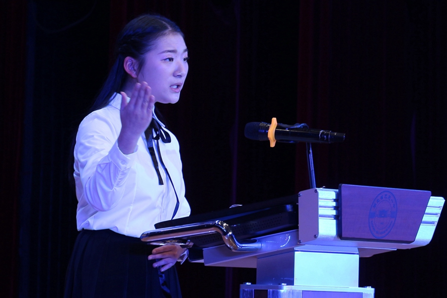 选手风采获奖名单巴东一中演讲比赛第19届文化艺术节