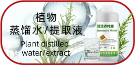 植物蒸馏水/提取液