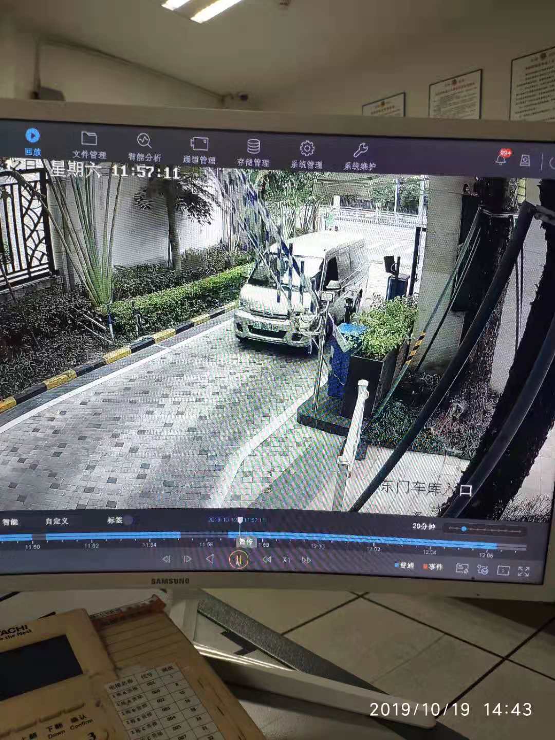 深圳坪山峦山美地防高空抛物,人脸识别监控工程