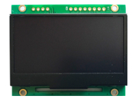3.3V液晶，128x64，智能串口OLED模块-HGSC128642