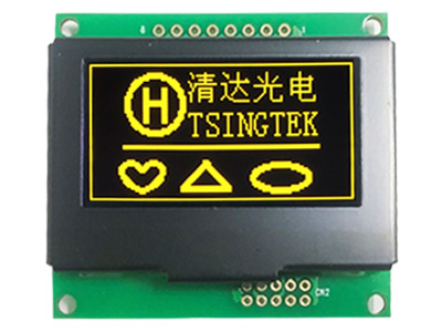 1.54inch，128x64，Smart-Serial-OLED-Display-Module-HGSC128647