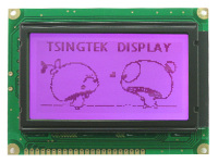 colour，128x64，Graphic-LCD-Module-HG1286435