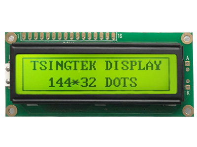 multi-font-lcd，144x32，Chinese-Font-Graphic-LCD-Module-HG144321