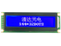多语言液晶，144x32，中文字库图形液晶模块-HG144322