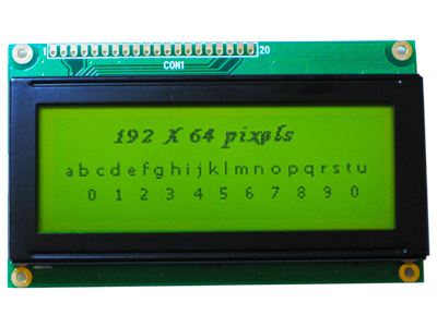 图形液晶，192x64，图形液晶模块-HG192646