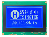 UART-display，240x128，Serial-Graphic-LCD-Module-HGC2401282