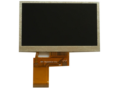 4.3寸，彩色TFT液晶屏，RGB，480x272-HGF04312