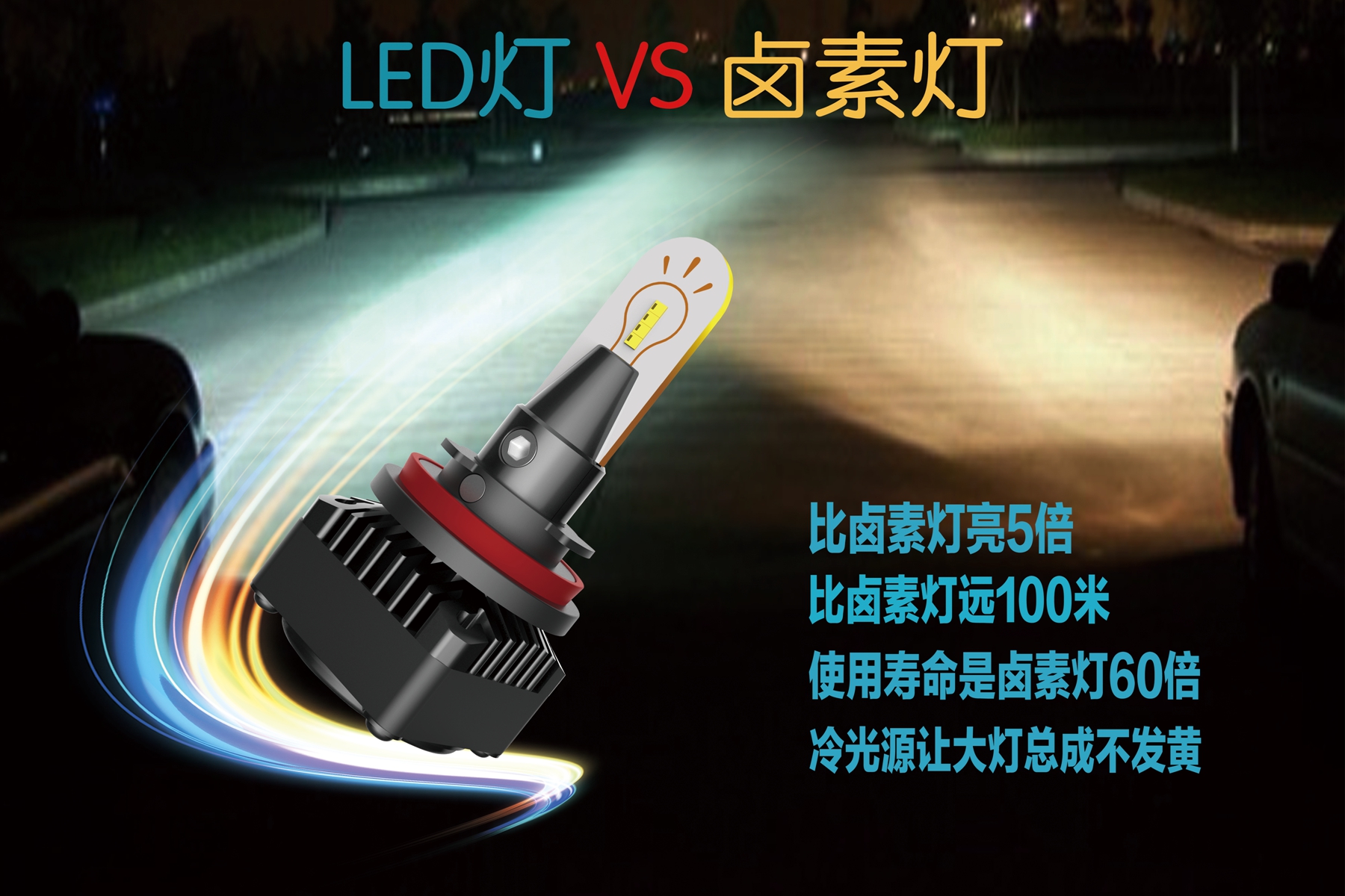 LED首4