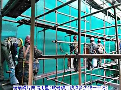 玻璃鳞片防腐用量(玻璃鳞片防腐多少钱一平方)