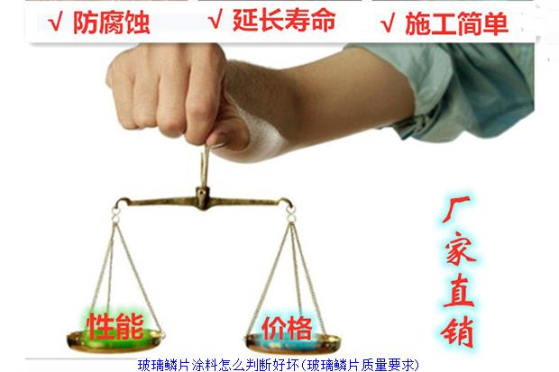 玻璃鳞片涂料怎么判断好坏(玻璃鳞片质量要求)