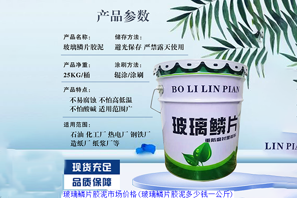 玻璃鳞片胶泥市场价格(玻璃鳞片胶泥多少钱一公斤)