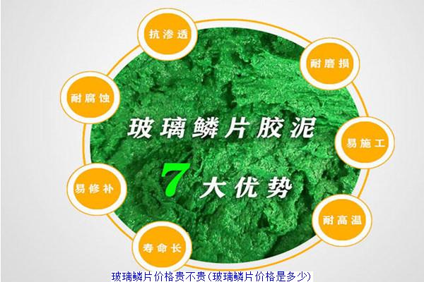 玻璃鳞片价格贵不贵(玻璃鳞片价格是多少)
