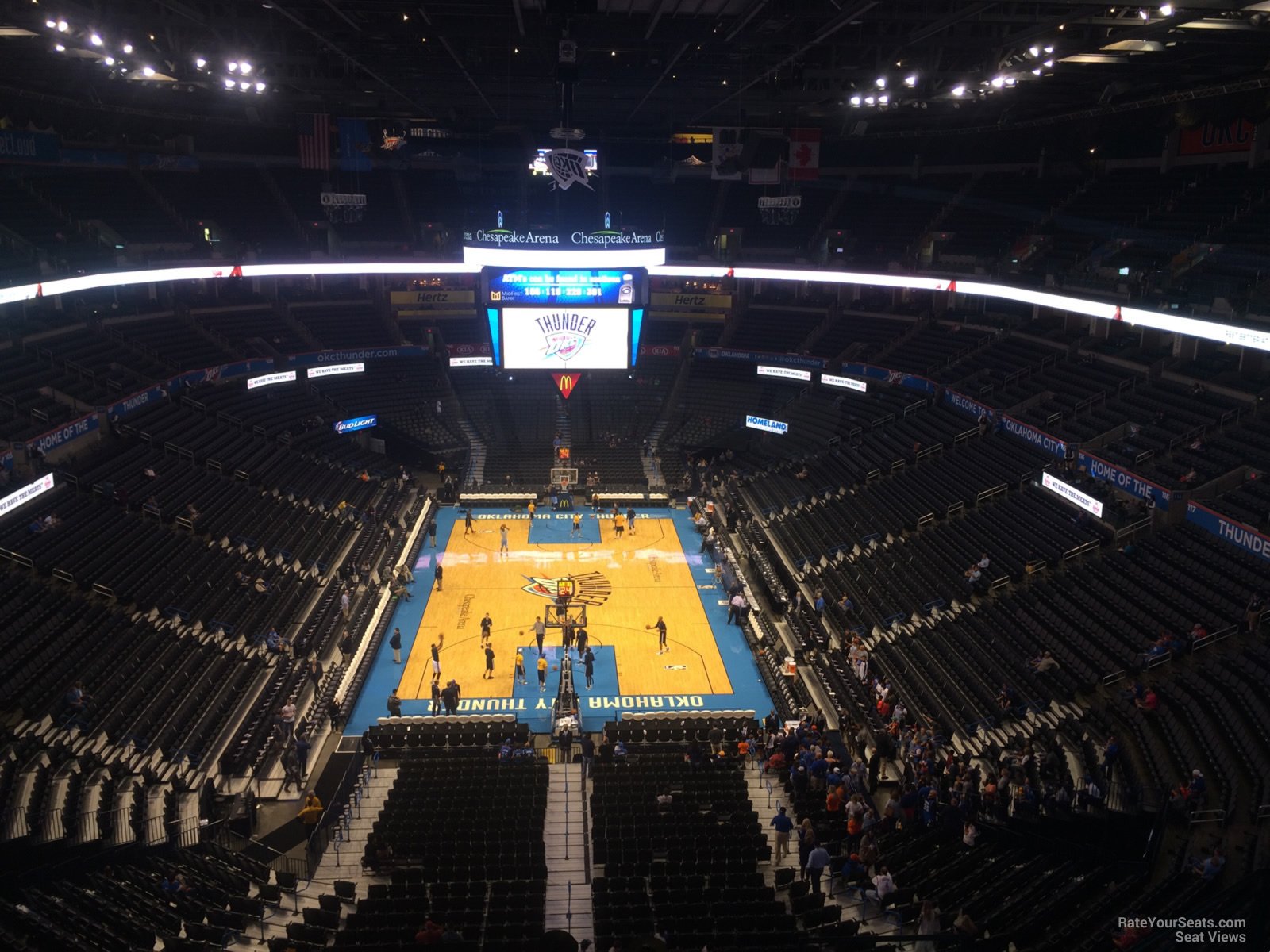 Chesapeake-Energy-Arena-Basketball-Section-301-Row-J-on-10-18-2015