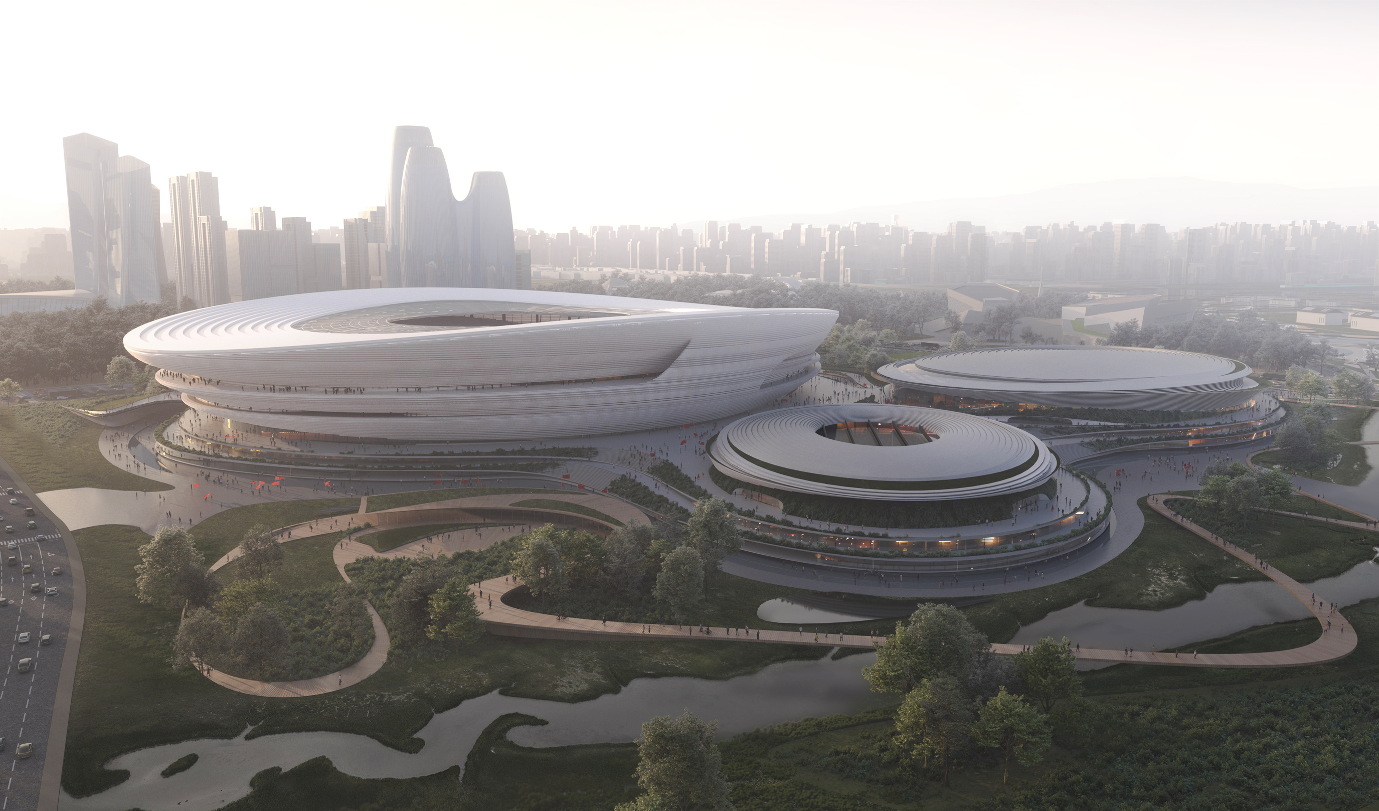 HangzhouInternationalSportsCenterStadium-杭州未来科技文化中心国际体育中心-2-HangzhouInternationalSportsCenterStadium