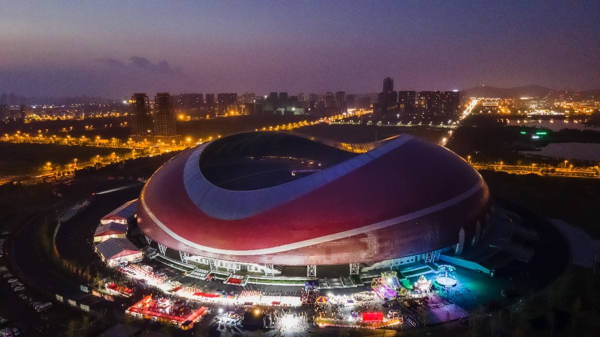 HuainanOlympicSportsCenterStadium-淮南奥体中心体育场-1-HuainanOlympicSportsCenterStadium