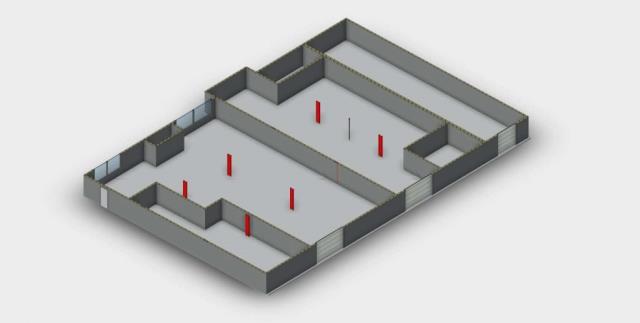 revit floorplan from scan