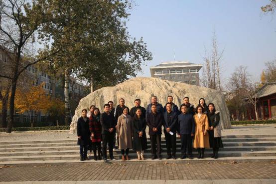 信息系主任姜凯随校领导赴淄博六中和淄博职业学院参观学习