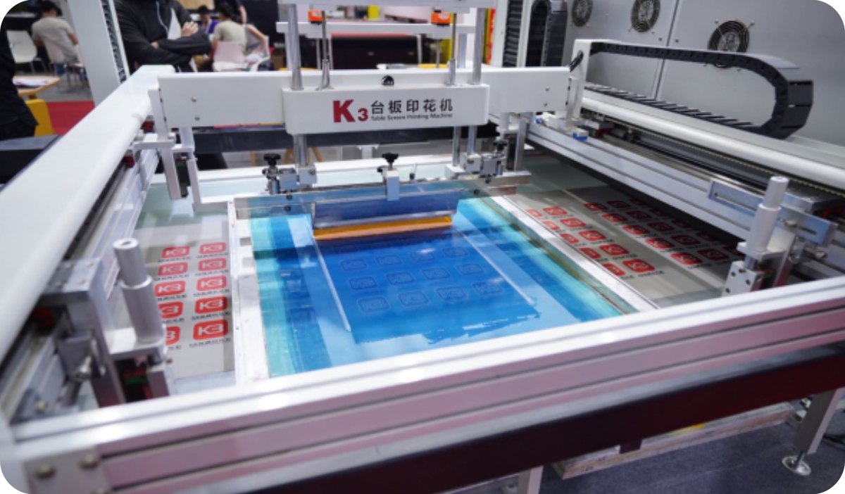 K3台板印花机自动丝网印刷机