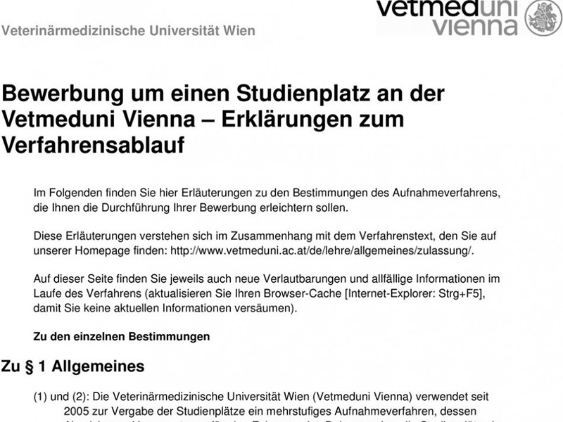 Zentralstelle Für Die Vergabe Von Studienplätzen Zvs