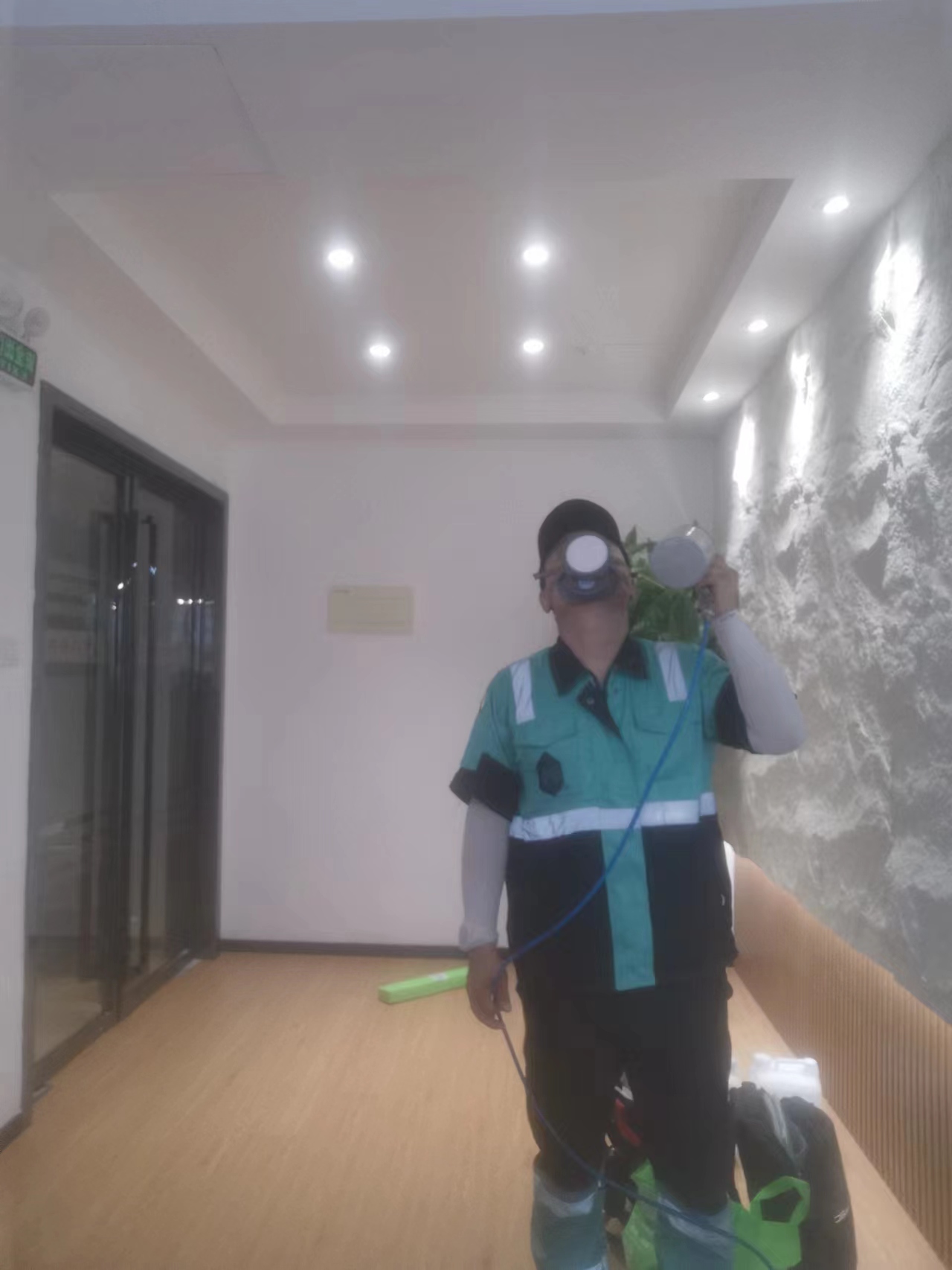 增城萝岗万达中心施工治理现场-bd1cfb098451282574fb873021d15b0