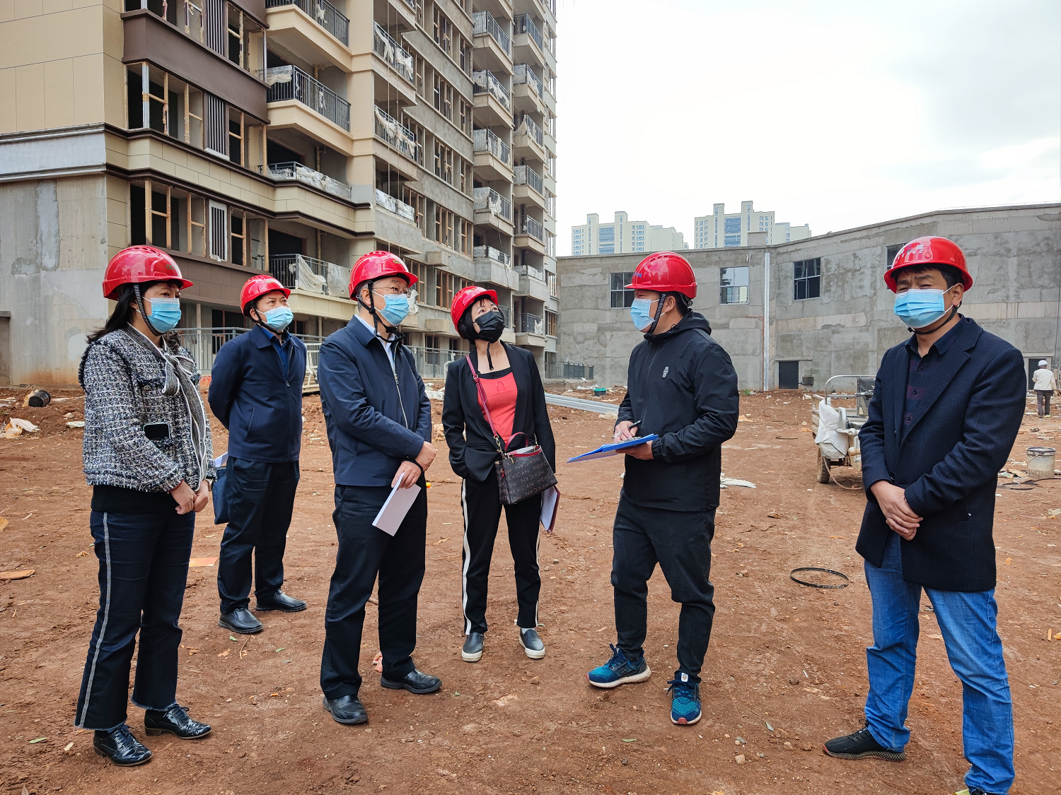 游炜总经理深入项目一线开展安全生产排查整治工作并进行现场调研