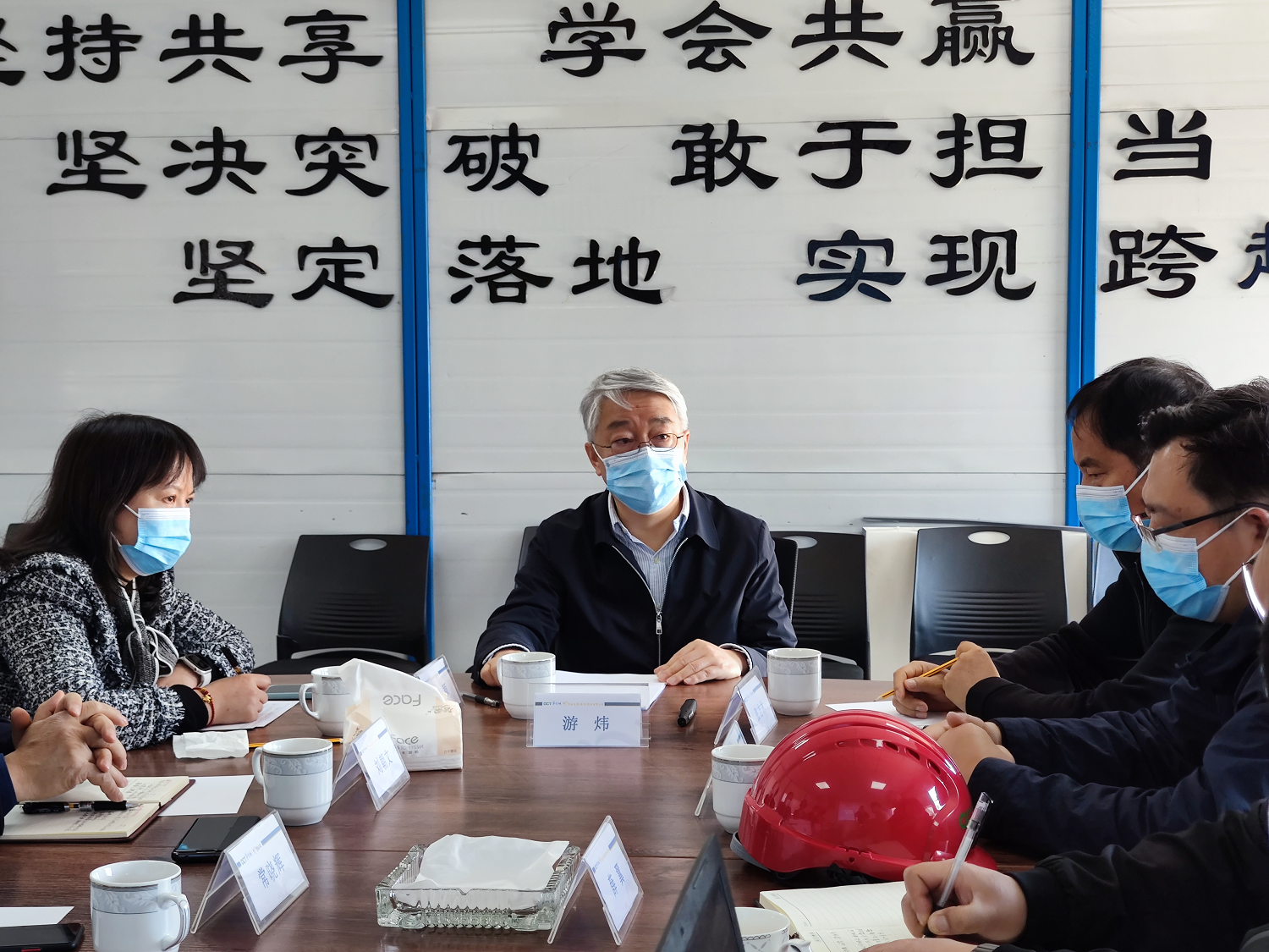 游炜总经理深入项目一线开展安全生产排查整治工作并进行现场调研