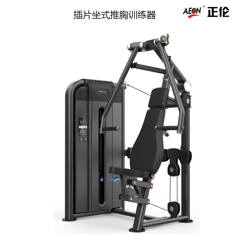 美国正伦AEON坐式推胸训练器GS-703无氧力量器材商用健身器械