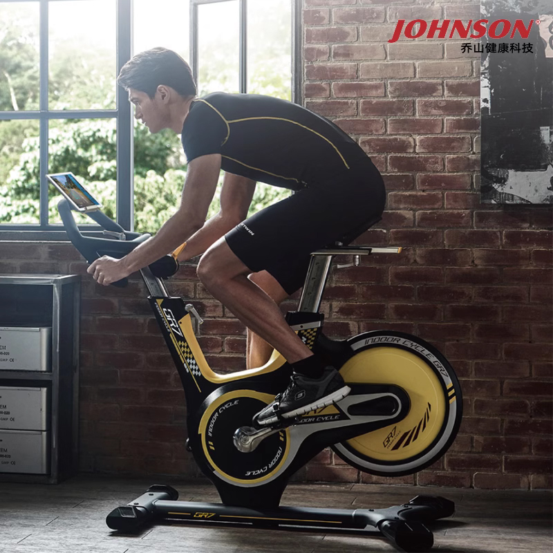 乔山动感单车gr7苏州健身器材进口设备有氧健身器材吴江健身器材