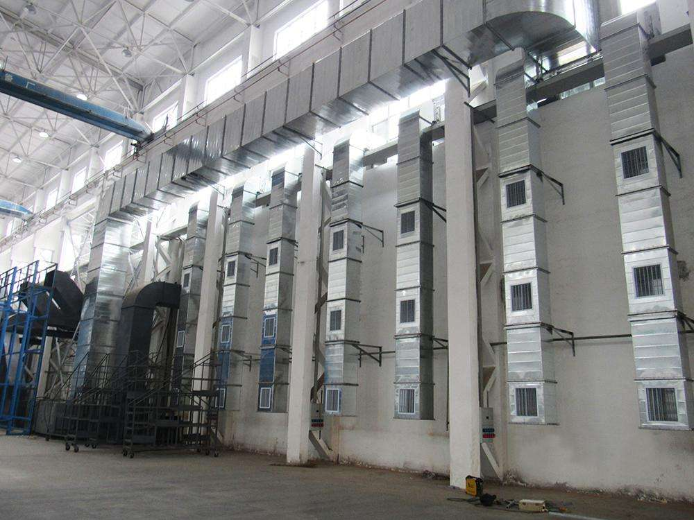 炼钢厂通风降温工程