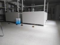 中移铁通技术研究中心实验室铺装完PVC防静电地板效果图二