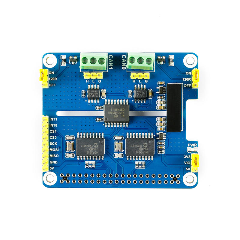 Waveshare/2-CH CAN HAT-79244-深圳优信电子科技有限公司