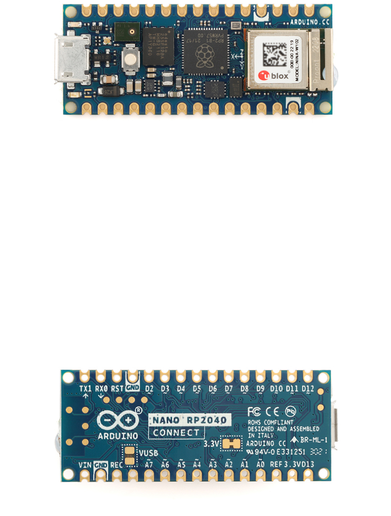 Abx00052 Arduino Nano Rp2040 Connect 88728 深圳优信电子科技有限公司 6016