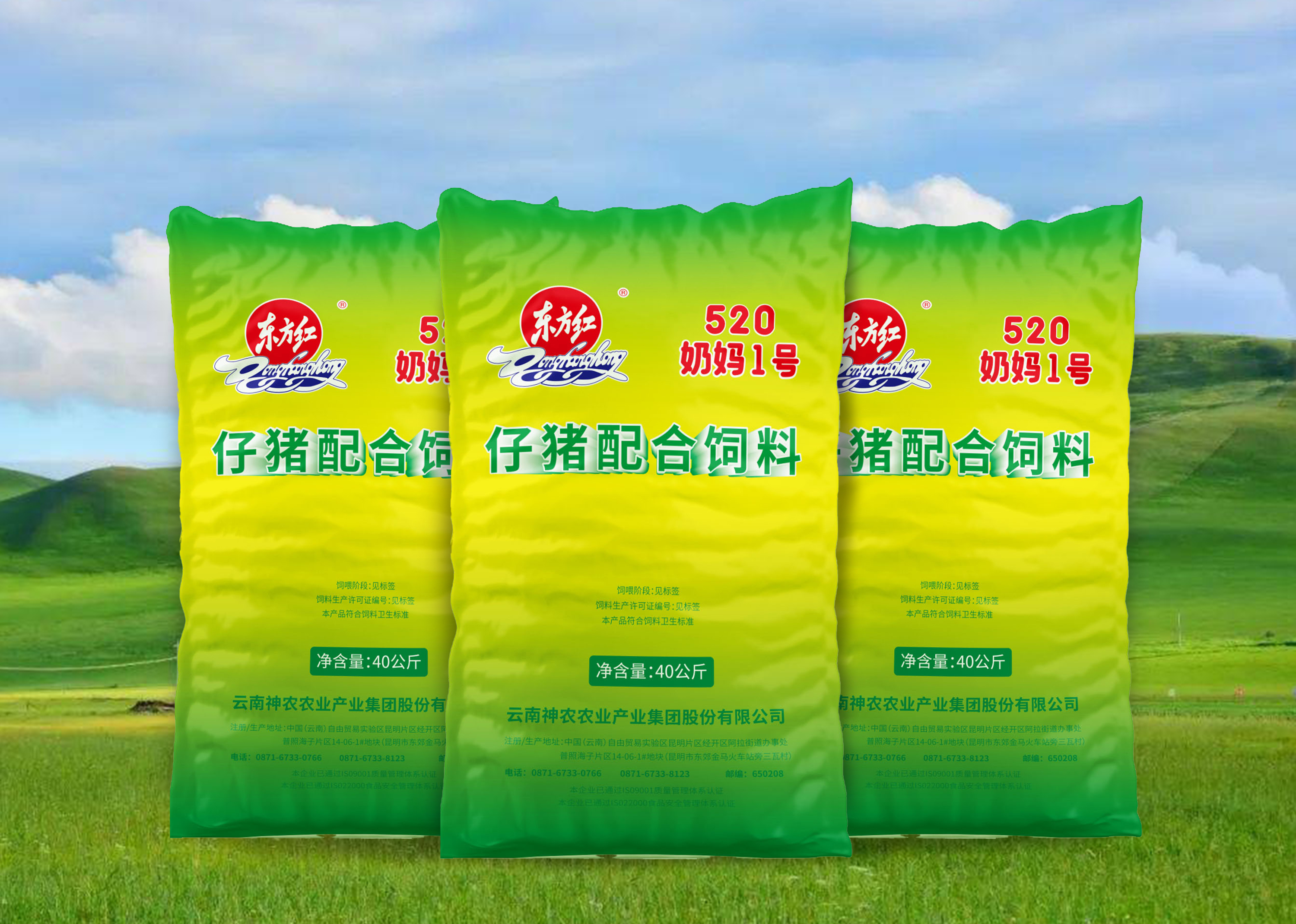 东方红-520奶妈1号仔猪配合饲料