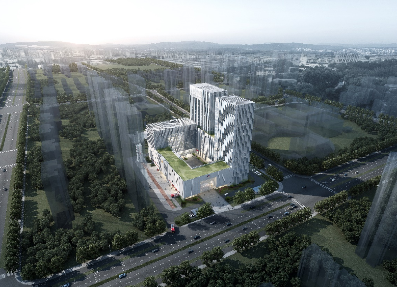 公建——滨江区公安消防交警三合一大楼-图片5