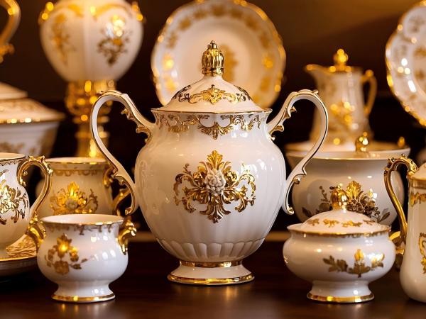 增强陶瓷光泽和色彩深度，耐热，无毒，环保，具有持久生动的装饰。