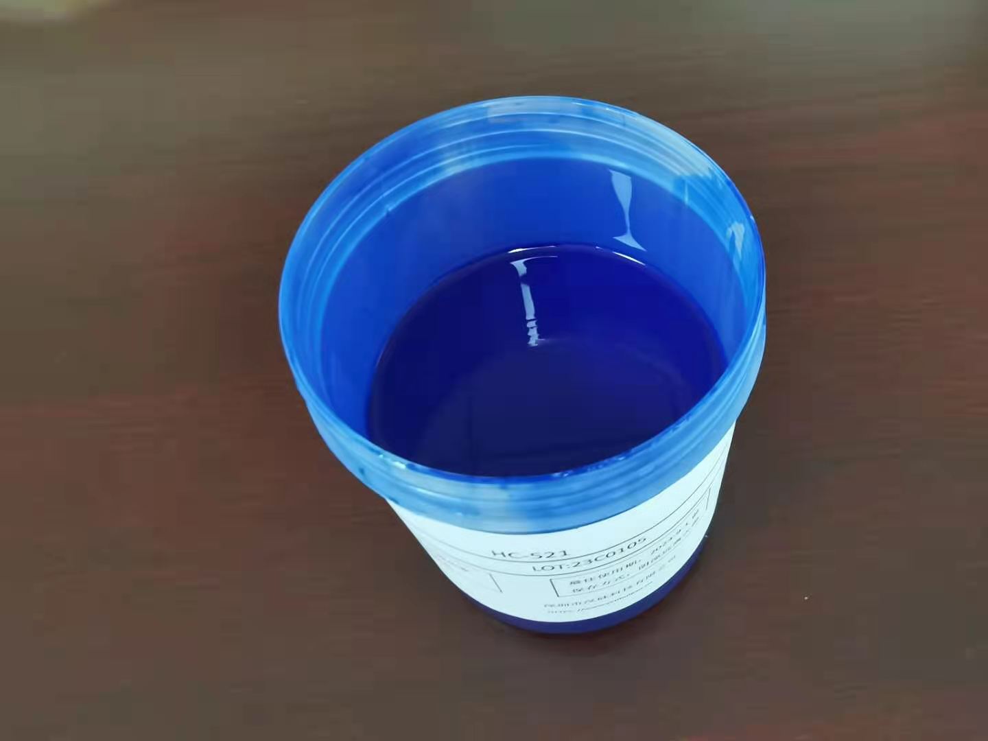 浅蓝硅胶色浆