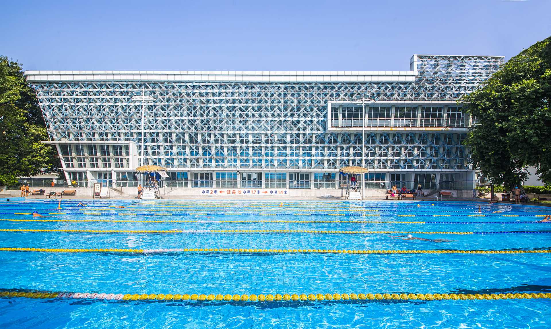 【携程攻略】广州西郊游泳场景点,水质量好，玩的挺开心，还有热水