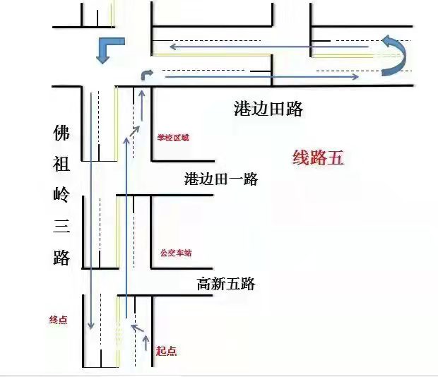 武漢東湖高新科目三考場路線圖