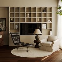 中古法式风的一居室概念NOTHINGDESIGN-5