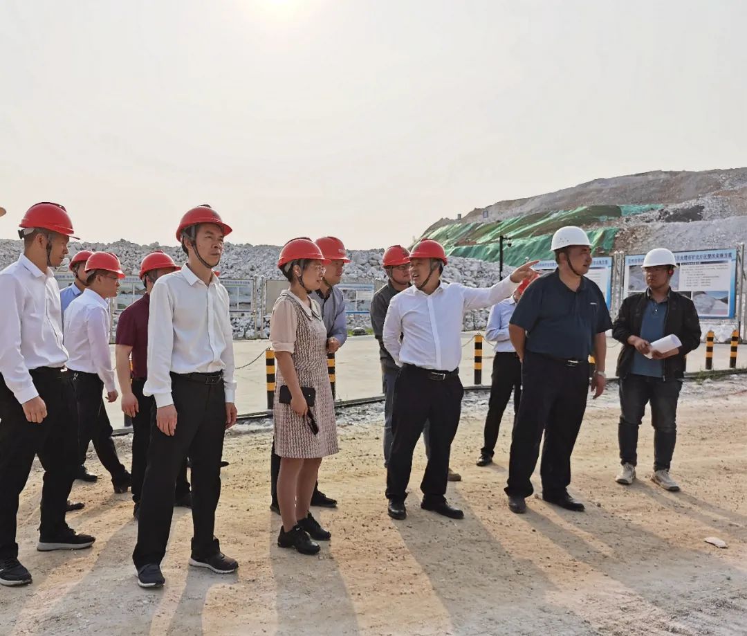 平桂区区长周诚到高乐大理石矿调研矿山整治工作推进情况 广西贺州市矿业投资集团有限公司 