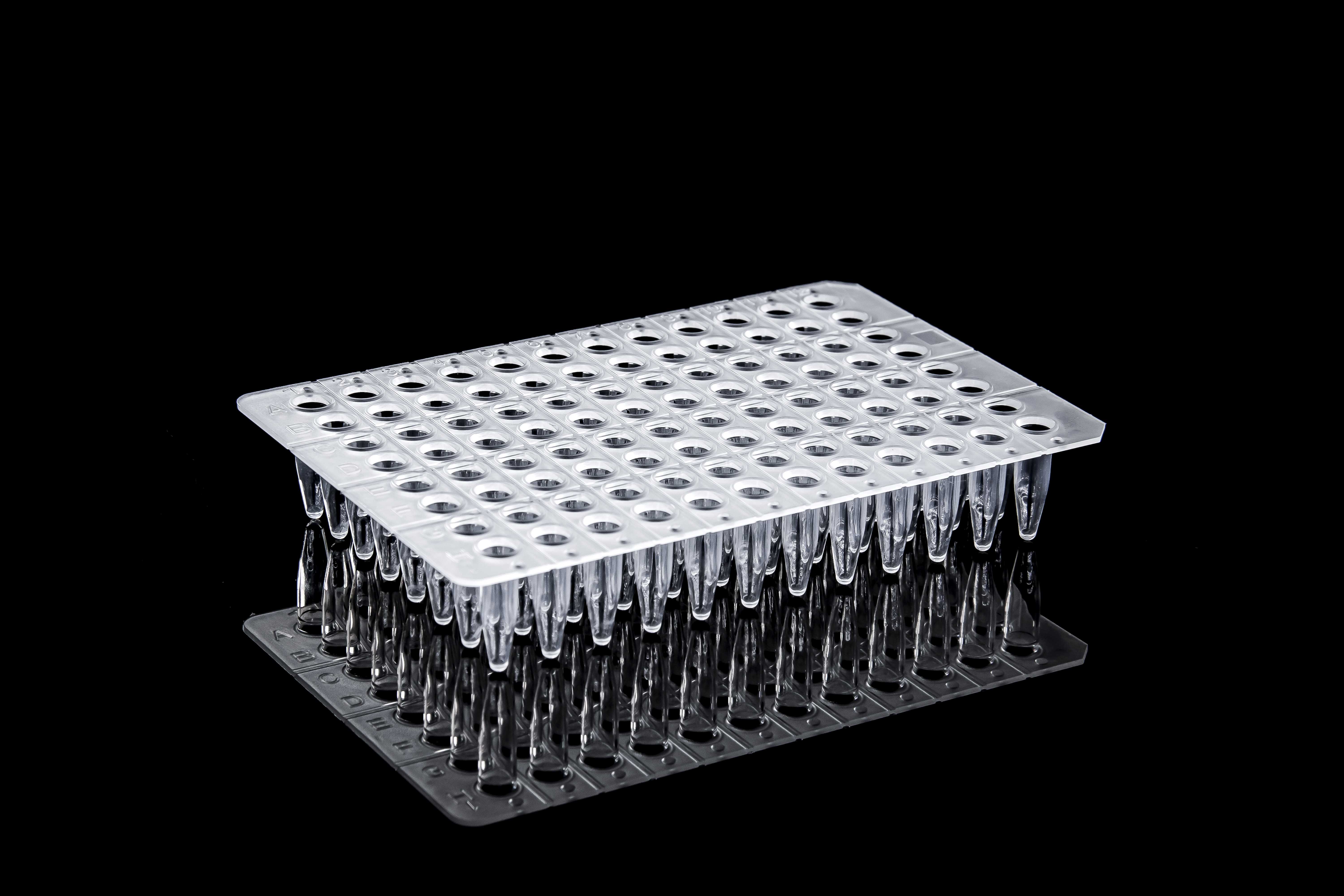 96孔PCR板-无裙边-可拆