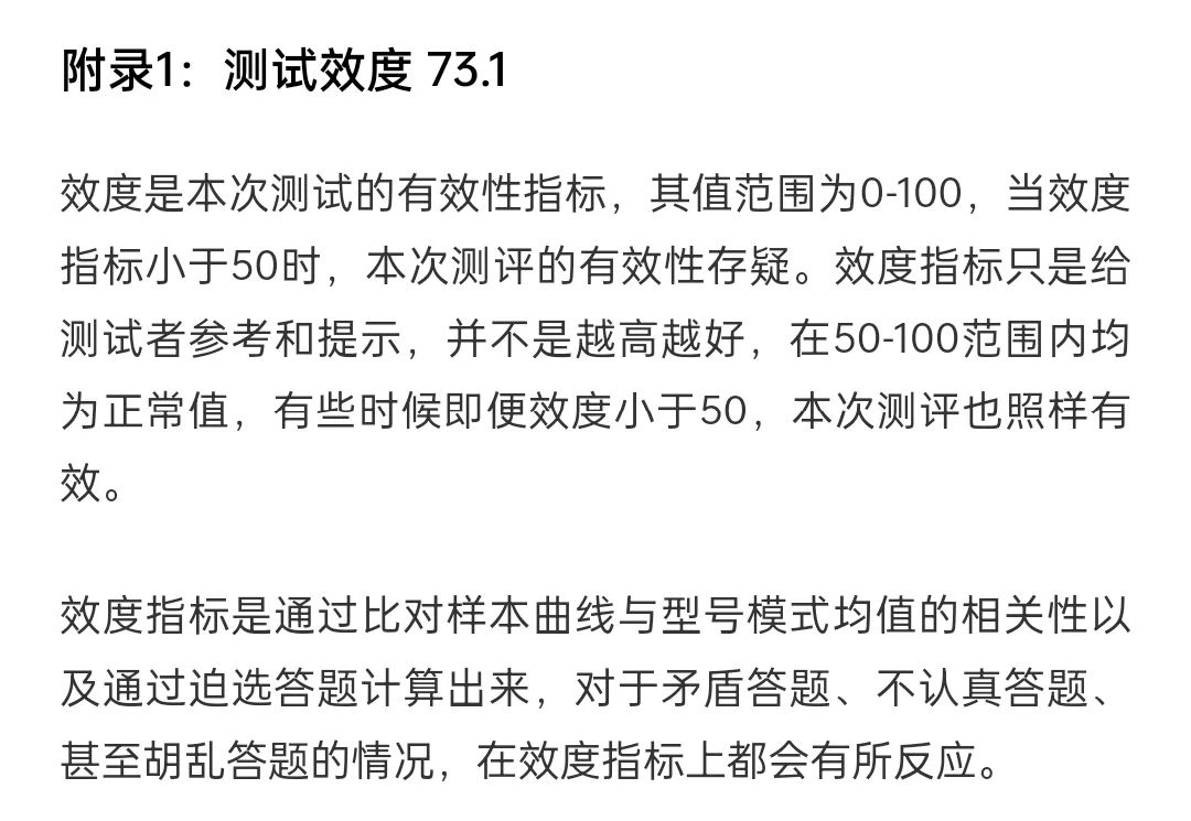 以下部分對照測試報告給大家介紹一下職業錨測試報告測試結果分析